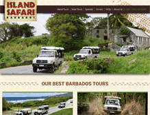 Tablet Screenshot of islandsafari.bb